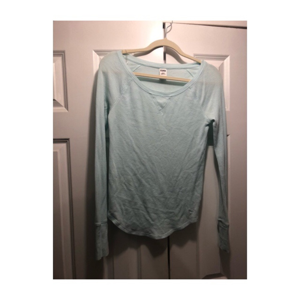 PINK VICTORIA SECRET LONG SLEEVE SHIRT